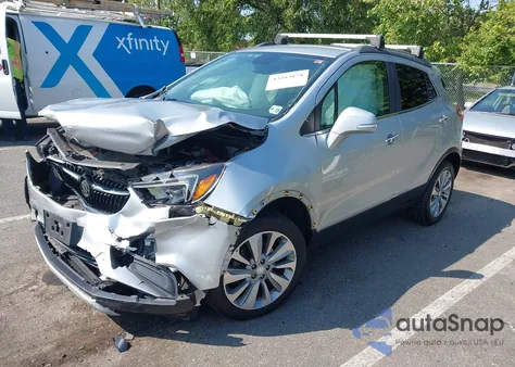 2018 Buick Encore Preferred from USA, damaged, VIN KL4CJESB6JB567027